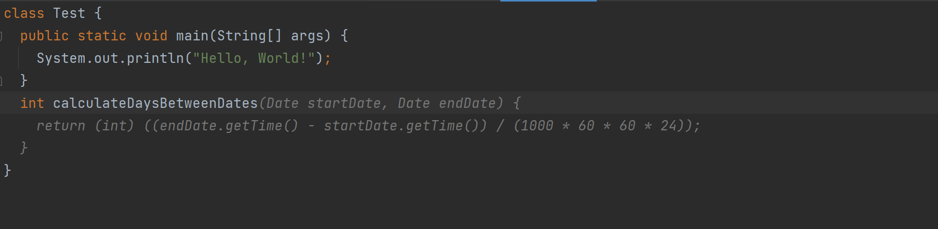 Code suggested by GitHub Copilot